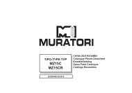 MZ15C MZ15CR - Muratori