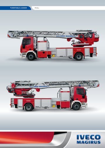 M 42 L TURNTABLE LADDER - FFT-IVECO Magirus