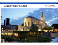 ACQUISITION OF CHIJMES - Suntec REIT