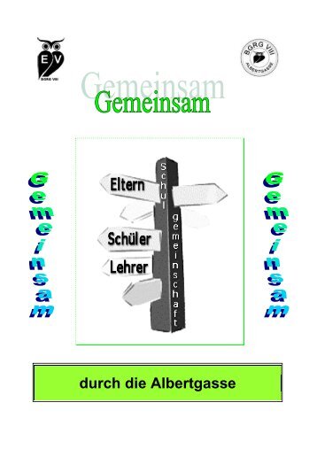 Wegweiser - elternverein albertgasse