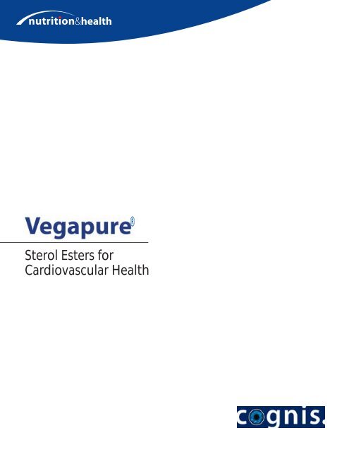 Vegapure® Sterol Esters - Anshul Life Sciences