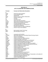 section 9.0 list of acronyms and abbreviations - Watershed ...