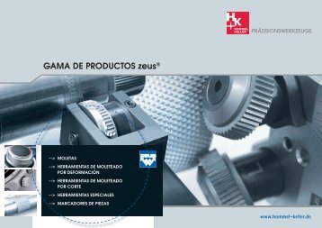 gama de ProdUcToS zeusÂ® - Zeus-tooling.de