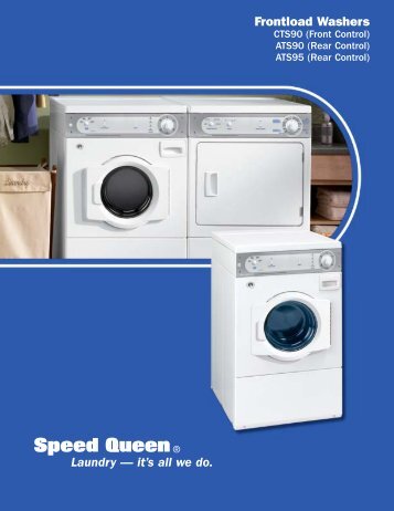 Frontload Washers Laundry â it's all we do. - Speed Queen