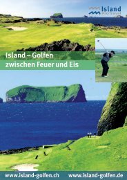 Island – Golfen zwischen Feuer und Eis - Island ProTravel