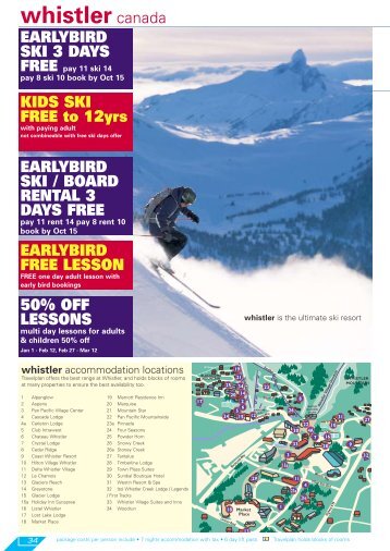 whistlercanada - Travelplan Ski