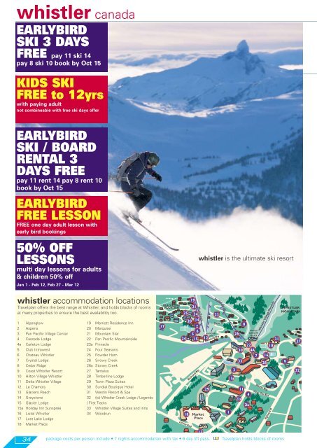 whistlercanada - Travelplan Ski