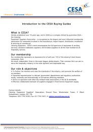 CESA Buying Guides 2011 - 3663 Catering Equipment
