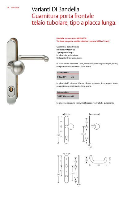 Mediator Informazioni Tecnico - ASSA ABLOY