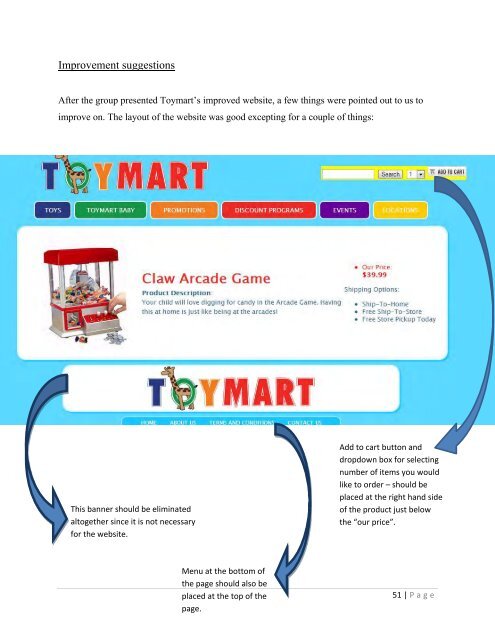 Project Title: Toymart eCommerce Website Group 4 - Home