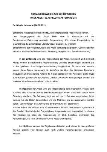 expos beispiel 1 mustervorlage bachelorarbeit formale hinweise zur schriftlichen hausarbeit - Seminararbeit Einleitung Beispiel expos beispiel 1 mustervorlage bachelorarbeit formale hinweise zur schriftlichen hausarbeit - Seminararbeit Einleitung Beispiel