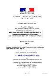 marches publics de fournitures courantes et services - PrÃ©fecture de ...