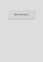 IEM Members