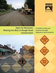 Open for Business: Making the Best of Rough Road Construction