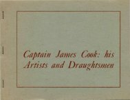Captain James Cook: his Artists and Draughtsmen - Auckland Art ...