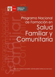programa nacional de formaciÃ³n en salud familiar y comunitaria