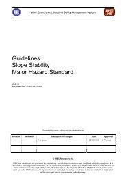 Guidelines Slope Stability Major Hazard Standard - MIRMgate