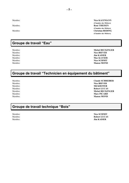 Fédération des Installateurs en Equipements Sanitaires et ... - FIESC