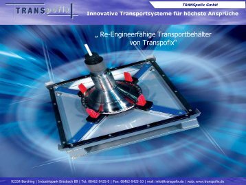 Innovative Transportsysteme für höchste Ansprüche - Transpofix