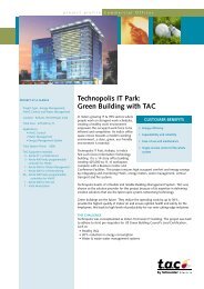 Technopolis IT Park: Green Building with TAC - Schneider Electric