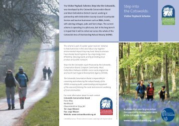Click here to see a brochure about Step into the Cotswolds