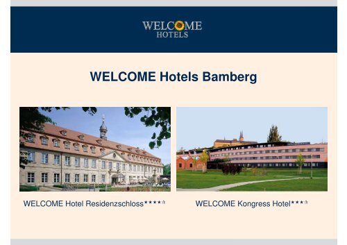 WELCOME Hotels Bamberg