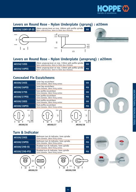 HOPPE (UK) Ltd - Swiss Shade