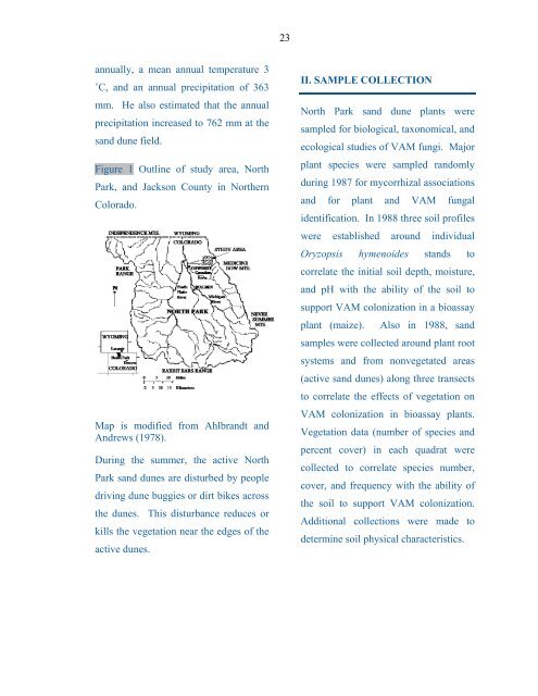 Taxonomy and Ecology Of Inland Sand Dune ... - Mycorrhizae