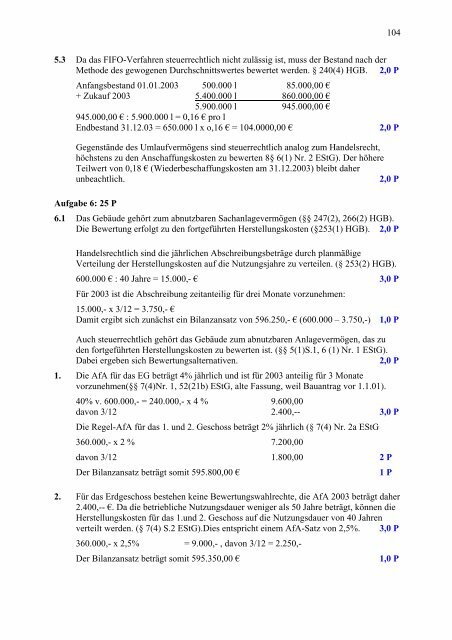 Teil 5 Prüfungen RS 2003