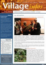 bulletin municipal - novembre/dÃ©cembre 2011 - Commune d ...