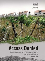 B'Tselem Report: Access Denied: Israeli measures to deny ...