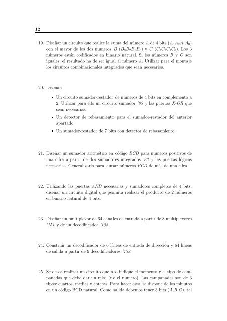 Problemas - Departamento de Electricidad y ElectrÃ³nica