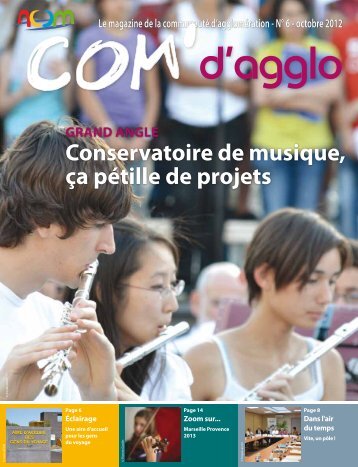 Conservatoire de musique, Ã§a pÃ©tille de projets - ACCM