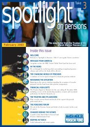 spotlighton pensions spotlighton pensions - MMC UK Pensions