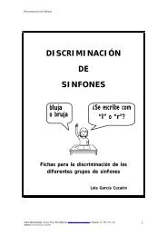 Libro de sinfones Fichas Discriminacion - Orientacion Andujar
