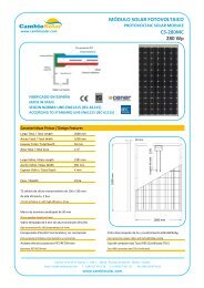 CambioSolar - Portal de Ingenieros EspaÃ±oles