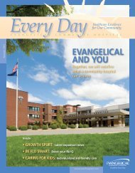 EVANGELICAL AND YOU - Evangelical Community Hospital