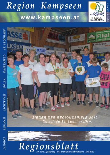 Download: regionsblattjuli2012.pdf - Gemeinde Jaidhof