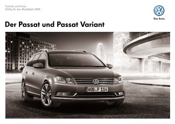 Der Passat und Passat Variant - Volkswagen AG