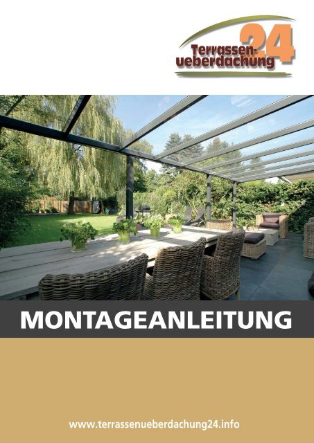 Dank einer Aluminium Terrassen - Terrassenüberdachung24.info