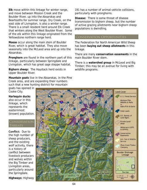 The Hub Conservation Area - Montanans 4 Safe Wildlife Passage