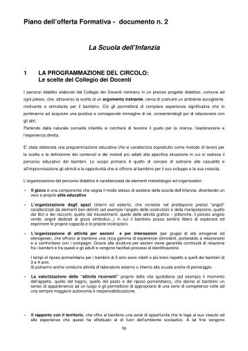 Offerta Formativa Parte 2 - CittÃ  di Vignola