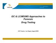 GC & LC/MS/MS Approaches to Forensic Drug Testing