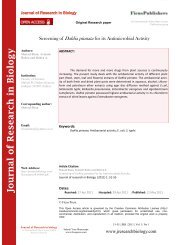 Screening of Dahlia pinnata for its Antimicrobial Activity