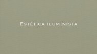 Estética Iluminista - Leonel Cunha