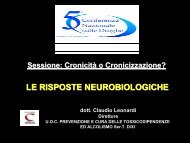 Claudio Leonardi - 5a Conferenza nazionale sulle droghe