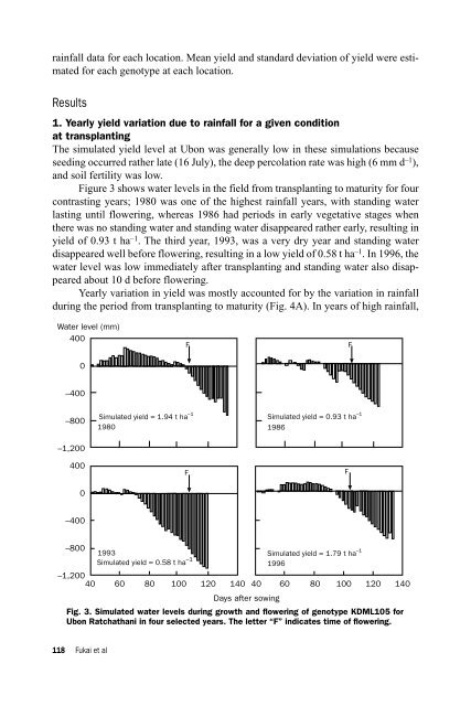 Contents & Foreword, Characterizing And ... - IRRI books