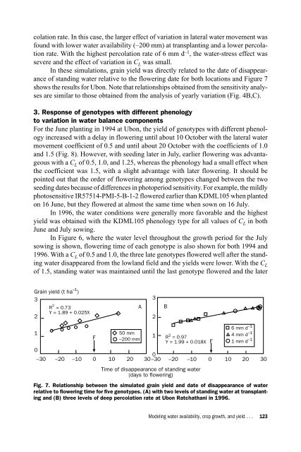 Contents & Foreword, Characterizing And ... - IRRI books