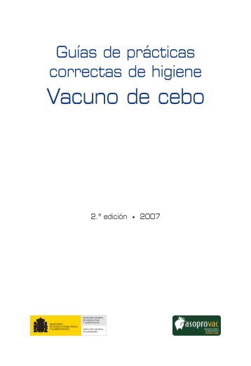 Vacuno de cebo - Ministerio de Agricultura, Alimentación y Medio ...