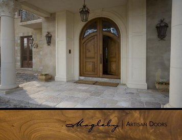 Arisan Doors.indd - Magleby Construction